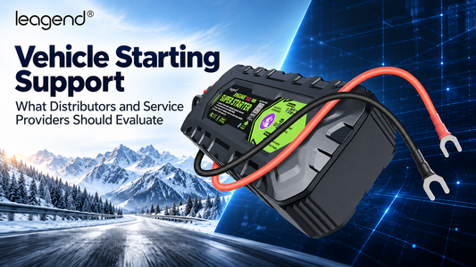 Vehicle Starting Support: What Distributors and Service Providers Should Evaluate leagend  B2B