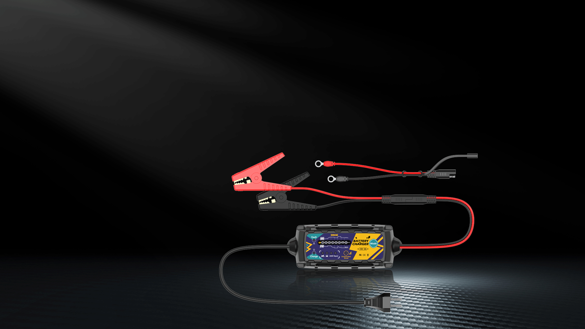 8-STEP AUTOMATIC INTELLIGENT CHARGER